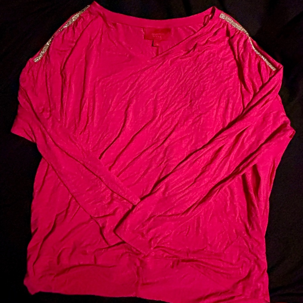 Jennifer Lopez Pink Blouse with Elegant Design